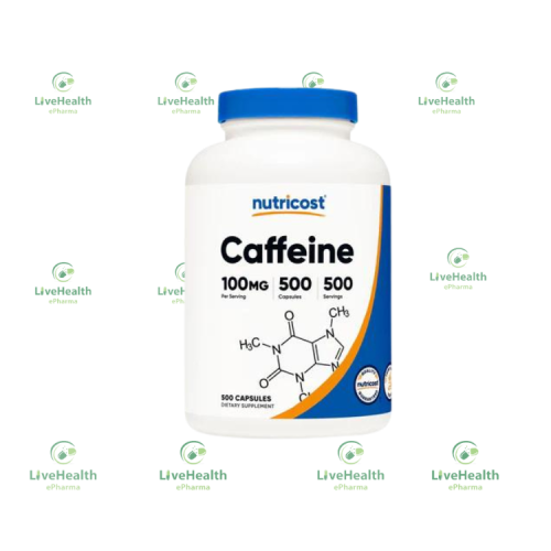 Nutricost Caffein x500 capsules